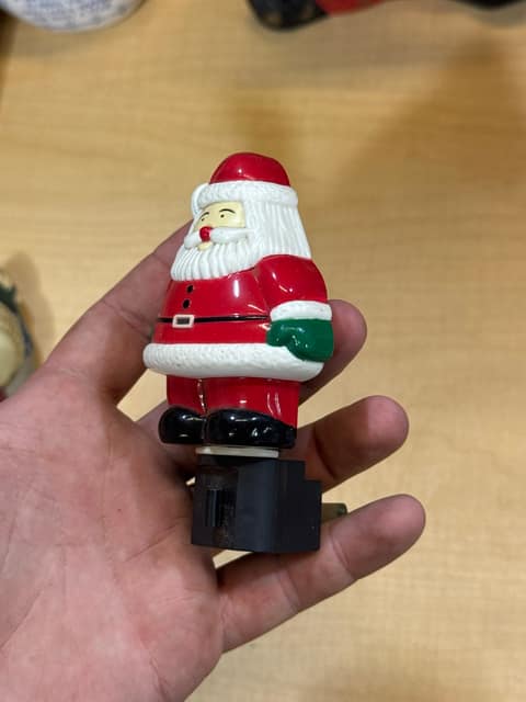 VTG Santa Night Light
