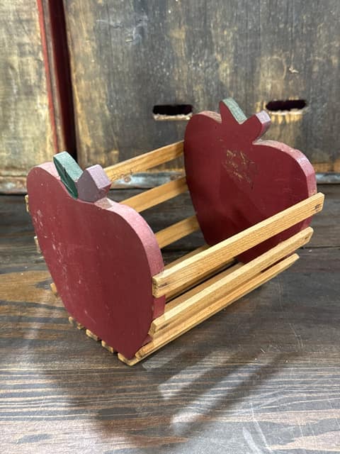 VTG Apple Decor Basket
