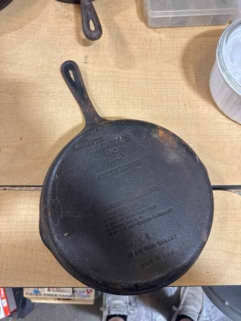 Wagner Cast Iron Pan