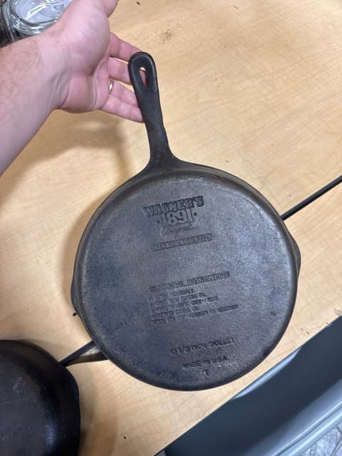 Wagner Cast Iron Pan