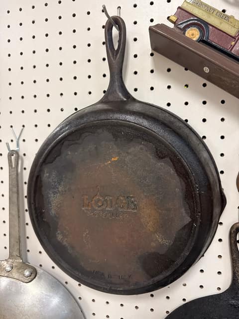Lodge USA Heavy Cast Iron Pan