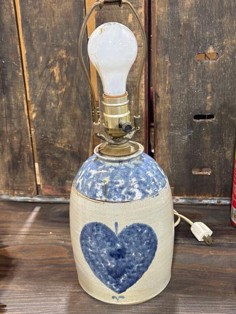 Stoneware Lamp