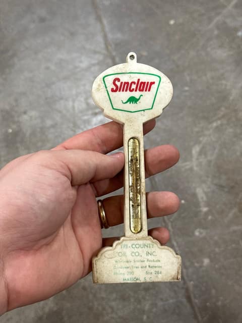 Sinclair Thermometer Plastic Marion, SC