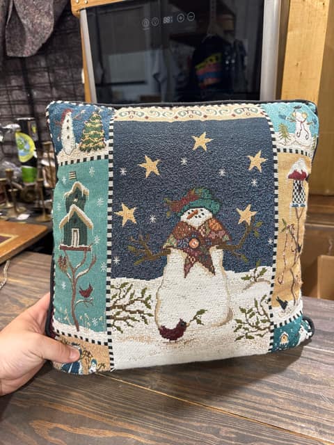 Vintage Christmas Pillow