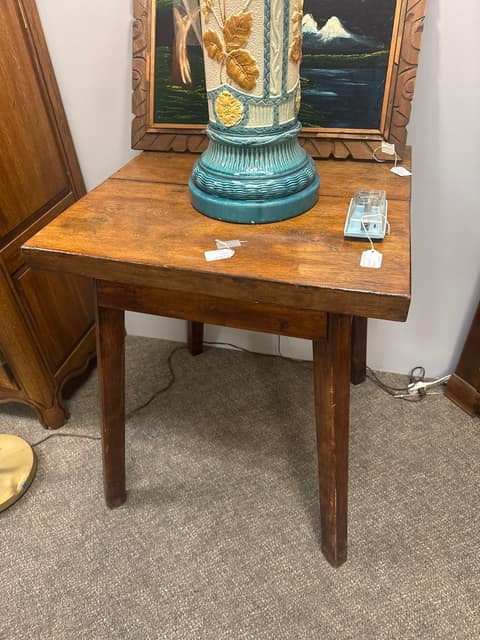 Antique Oak Side Table