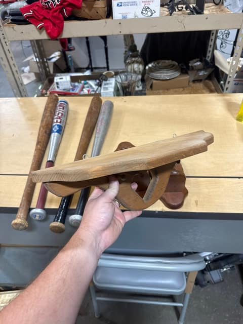 Pine Wood Heart Shelf