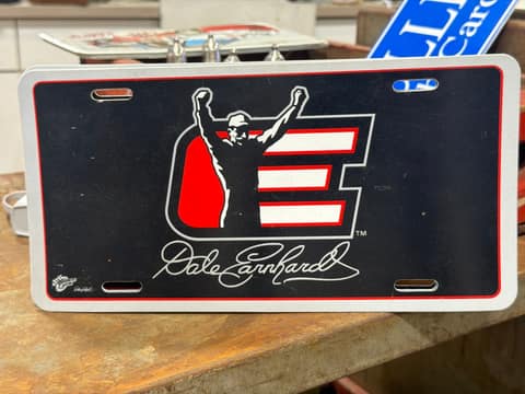 Dale Earnhardt Plate (plastic)