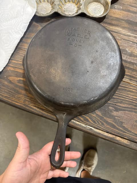 Wagner Cast Iron Pan