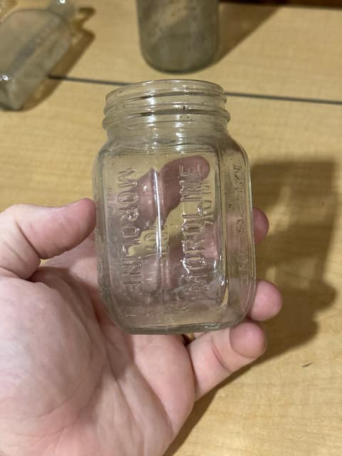 Moroline Petroleum Jelly Jar