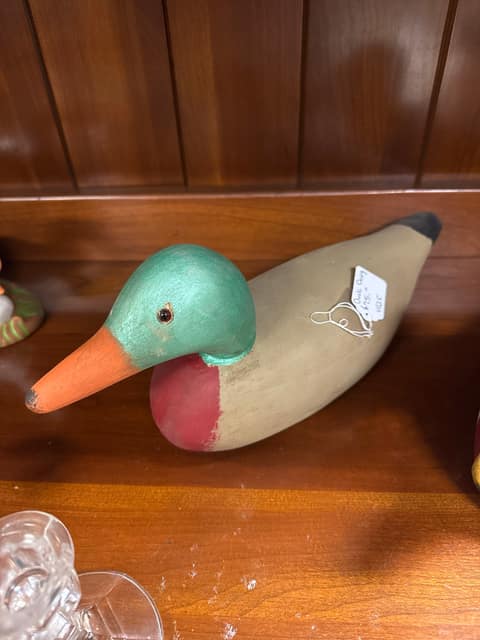 Locally Crafted Duck Decoy