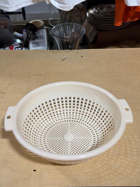 Tupperware Strainer