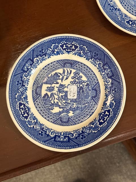 Blue Willow Saucer