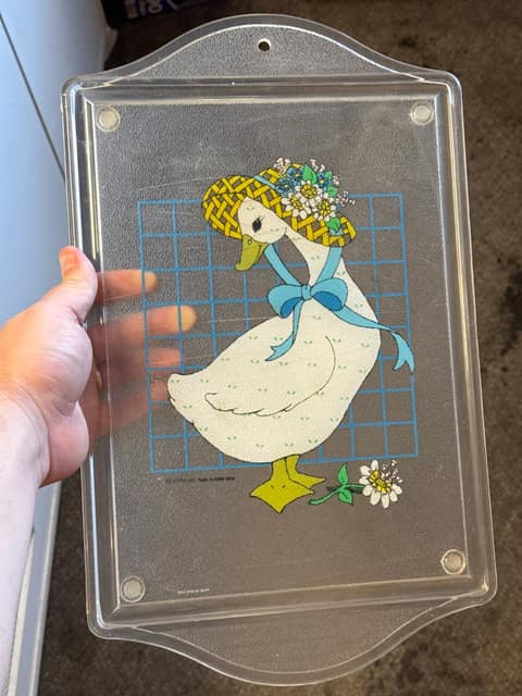 Vintage Goose Cutting Board