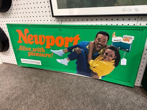 Newport Tin Sign