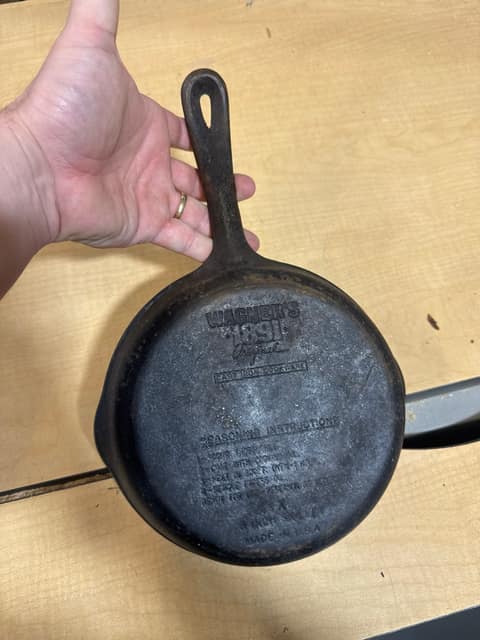 Wagner Cast Iron Pan