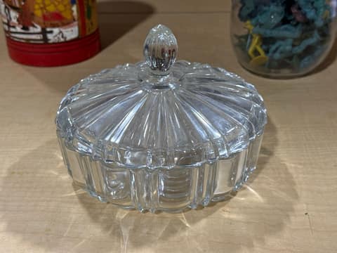 Glass Candy Dish