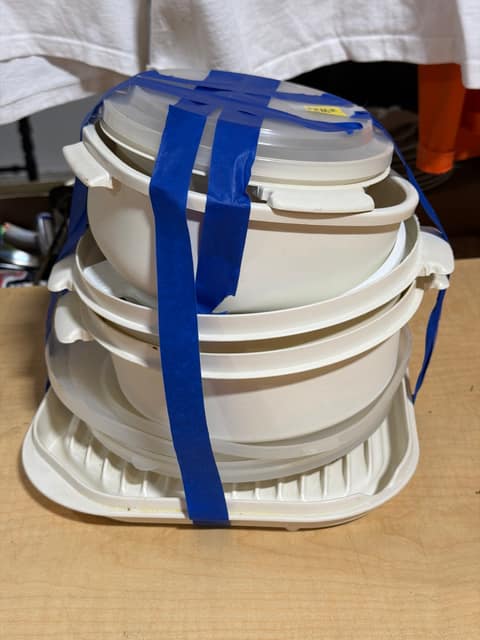 VTG Misc. Tupperware