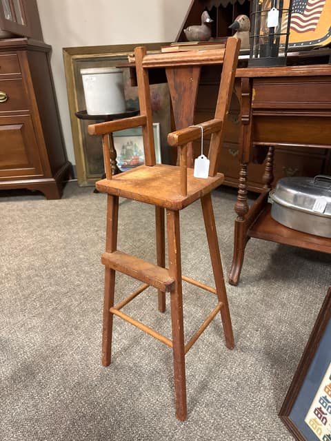 Wooden High Chair