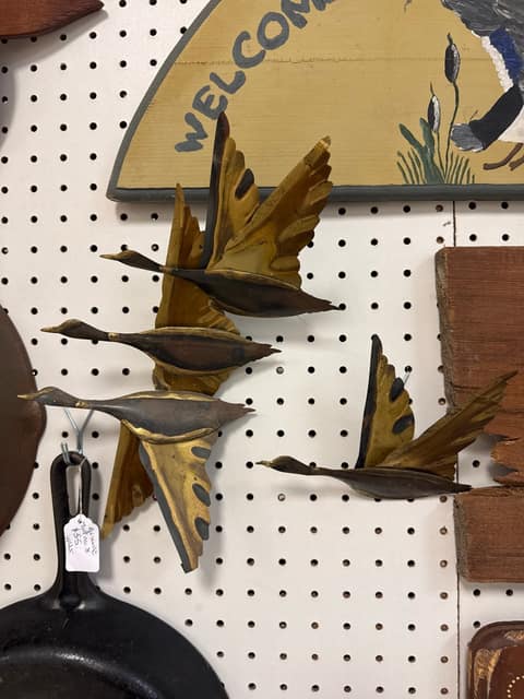 Tin Flying Ducks