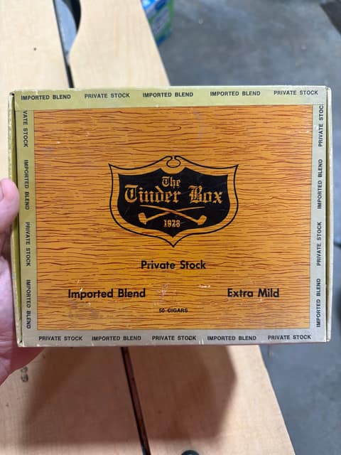 The Cinder Box Cigar Box