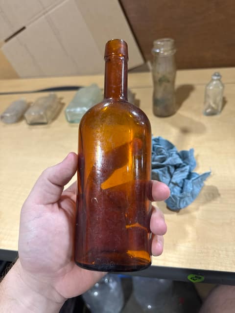 Amber Bottle
