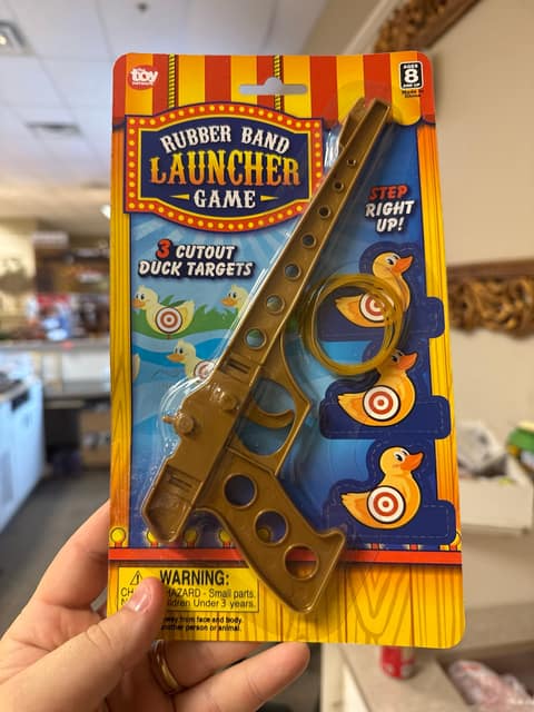 Rubber Band Launcher