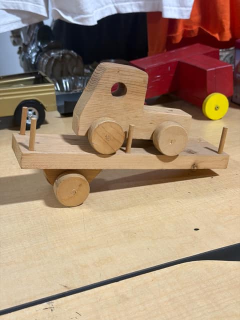 VTG Wooden Toy