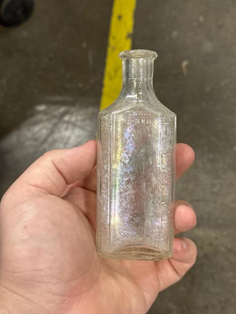 Owen’s apothecary bottle