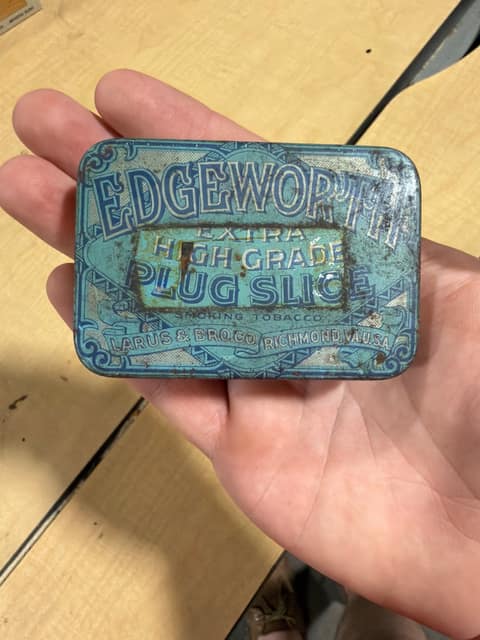 Edgeworth Tobacco Tin