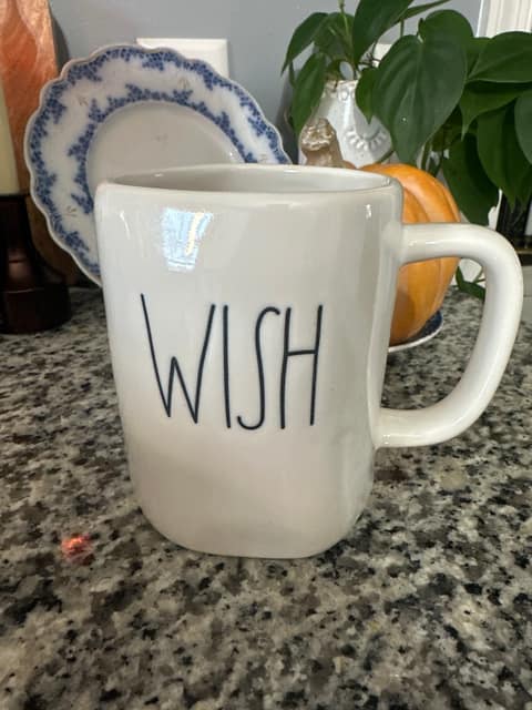 Rae Dunn WISH mug