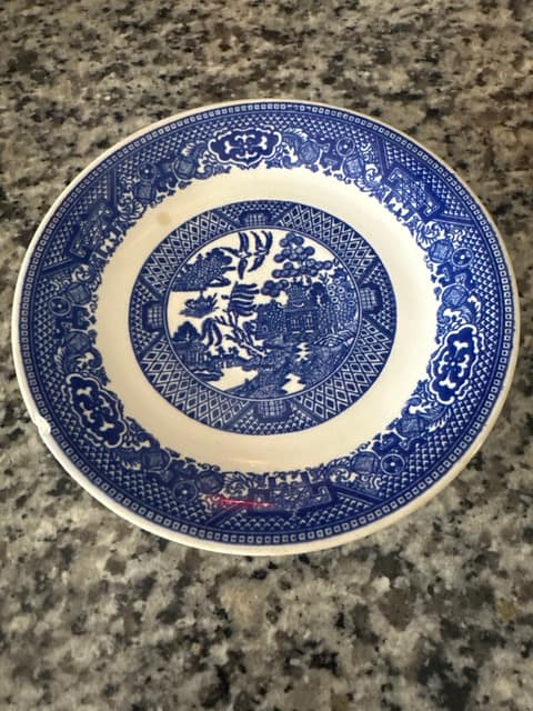 Blue Willow Saucer