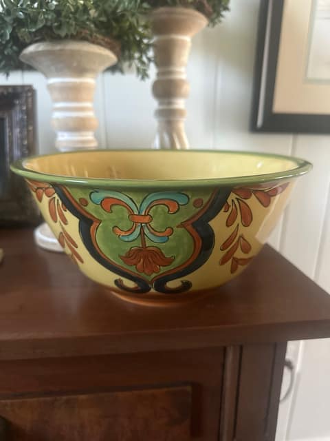 Pottery Serving Bowl
