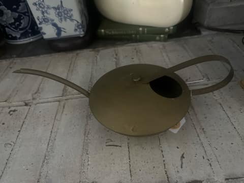 Vintage Brass Watering Can