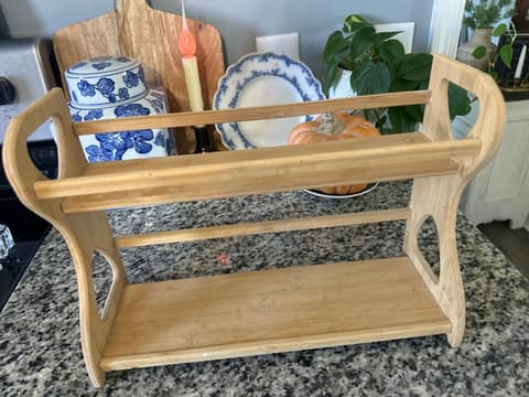 Bamboo Spice Rack