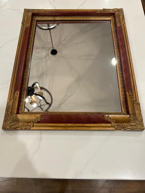Burgundy Mirror