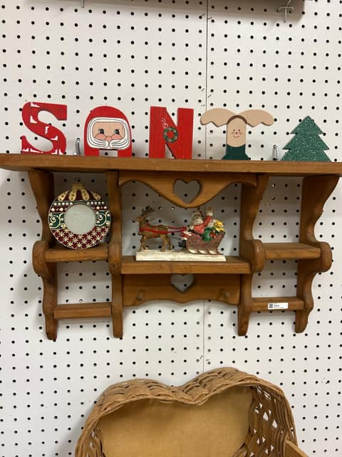 Wooden SANTA Letters