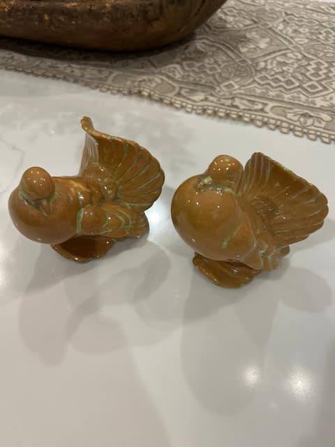 Ceramic Birds Set of 2