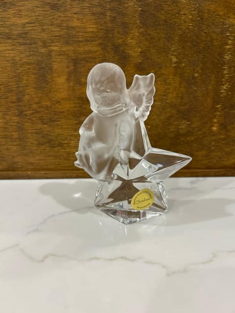 Goebel Frosted Angel on Star