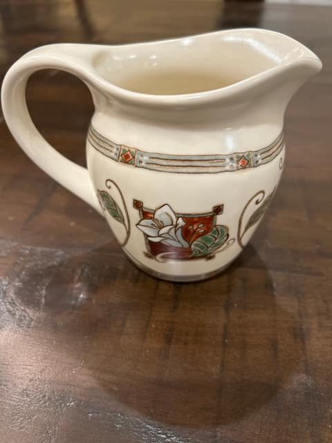 Pfaltzgraff Mission Flower Creamer