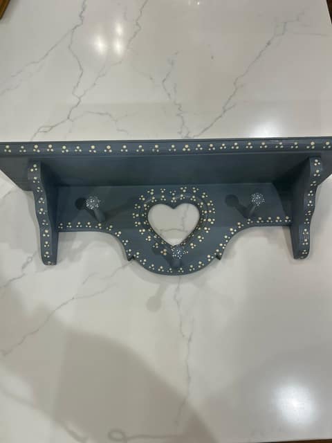 Blue Heart Shelf