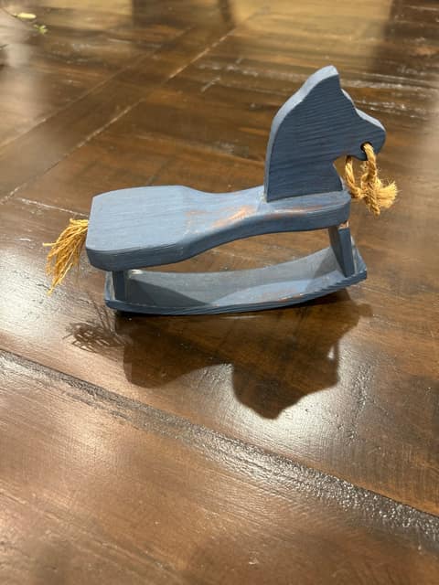 Wooden Rocking Horse