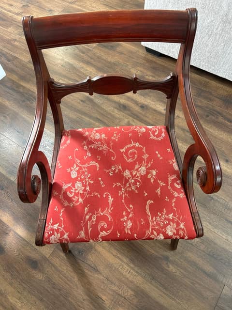 Burgundy Chair