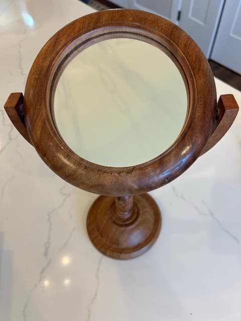 Wooden Mirror