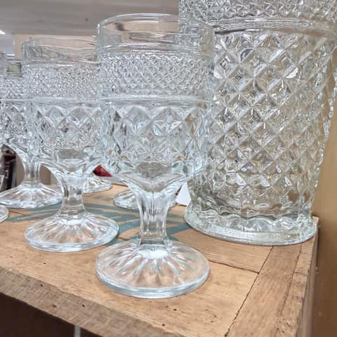 Set of 6 glasses