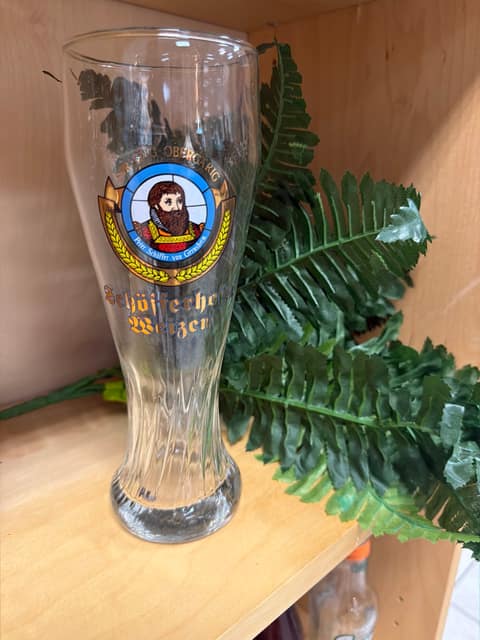 Glass beer step