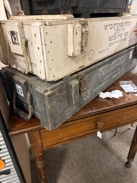 Black ammo trunk