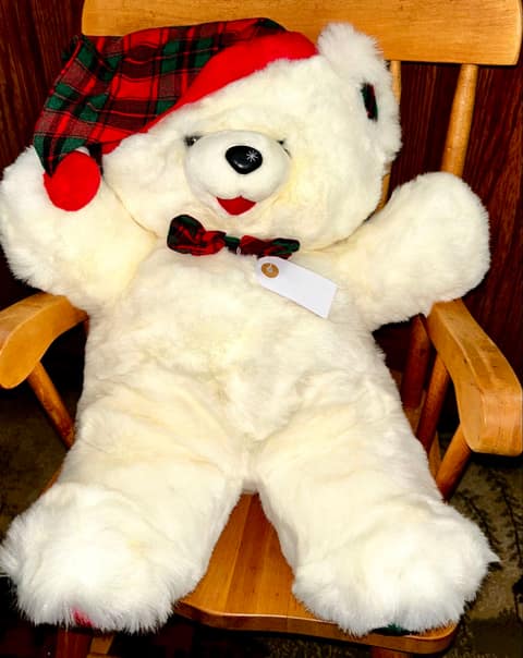 Vintage 1991 Snowflake Collectible Bear