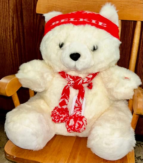 Vintage 1980s Belkie Collectible Bear