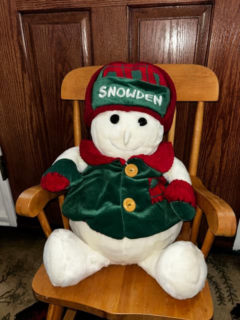 Vintage 1998 Snowden Collectible Bear