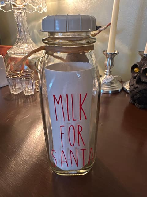 Milk for Santa
